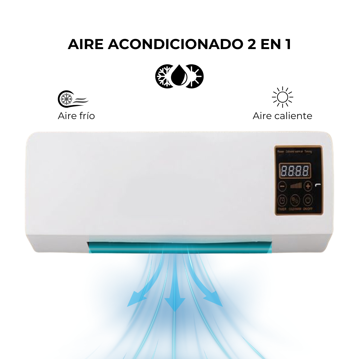 SplitMax Pro™ - Aire Acondicionado Portátil (12000 BTU)