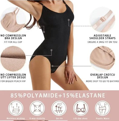 Body Suit Control Deluxe - Varios Colores